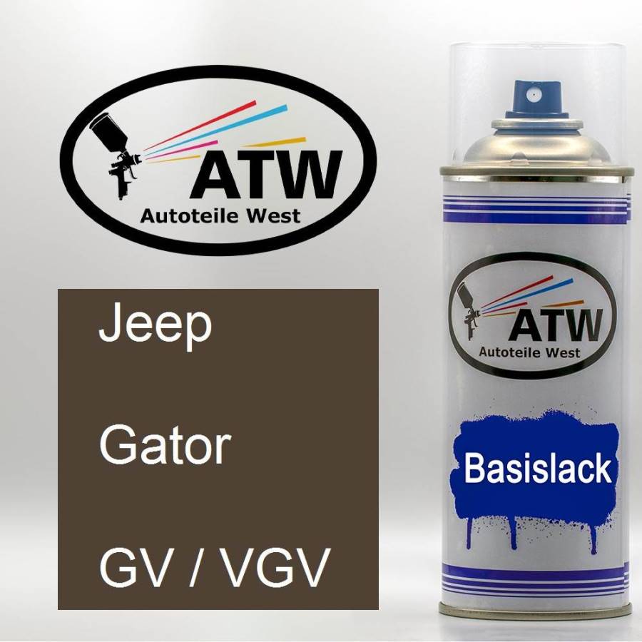 Jeep, Gator, GV / VGV: 400ml Sprühdose, von ATW Autoteile West.